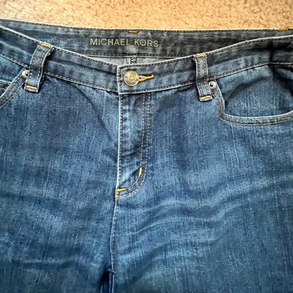 Michael Kors Womens Boot Cut Jeans 8 - Picture 3 of 9